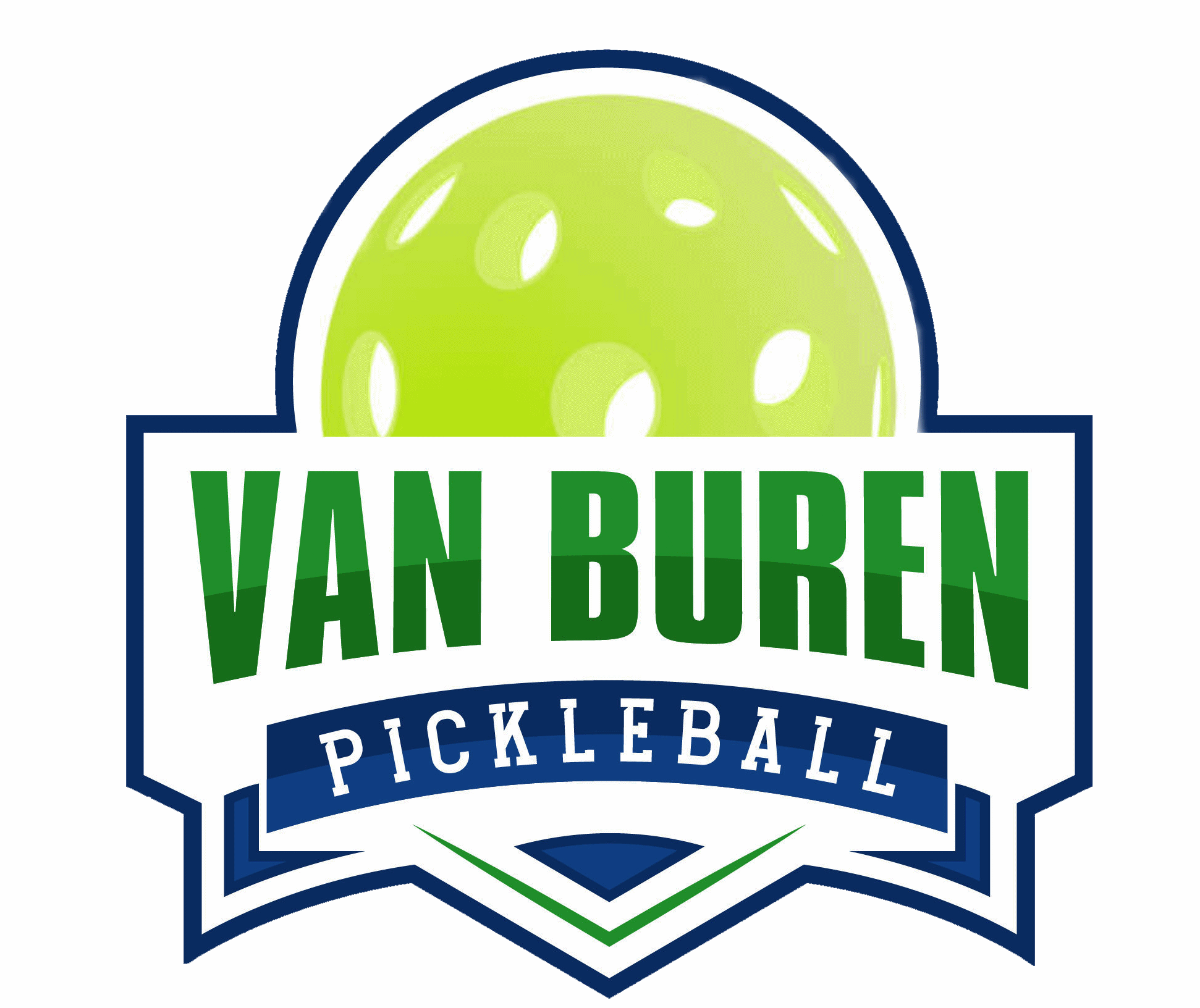 Van Buren Pickleball Logo 4